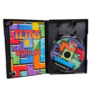 PlayStation 2 Tetris Worlds PS2 Video Game w/ Case & Manual Tested Works